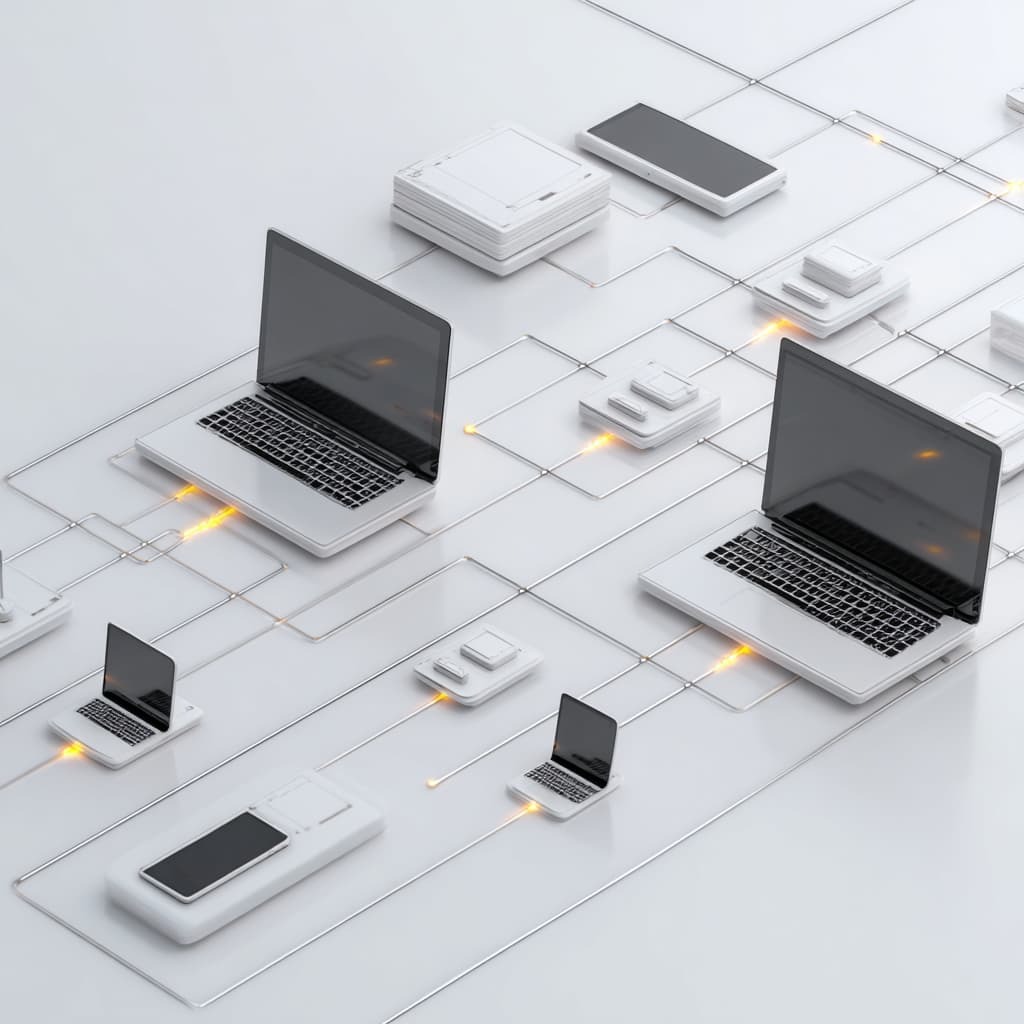 Malware targeting remote and hybrid infrastructures between two work laptops